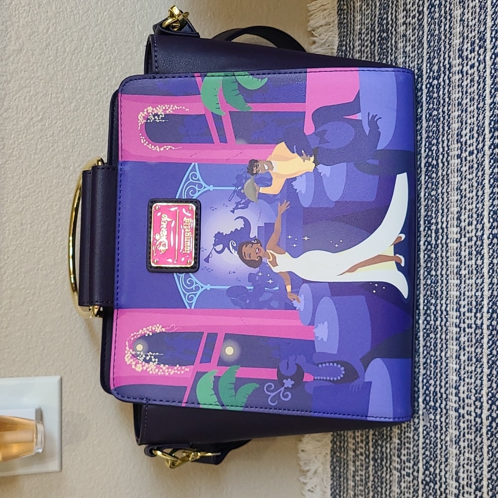 Loungefly Disney's Princess and The Frog Tiana's Palace Crossbody